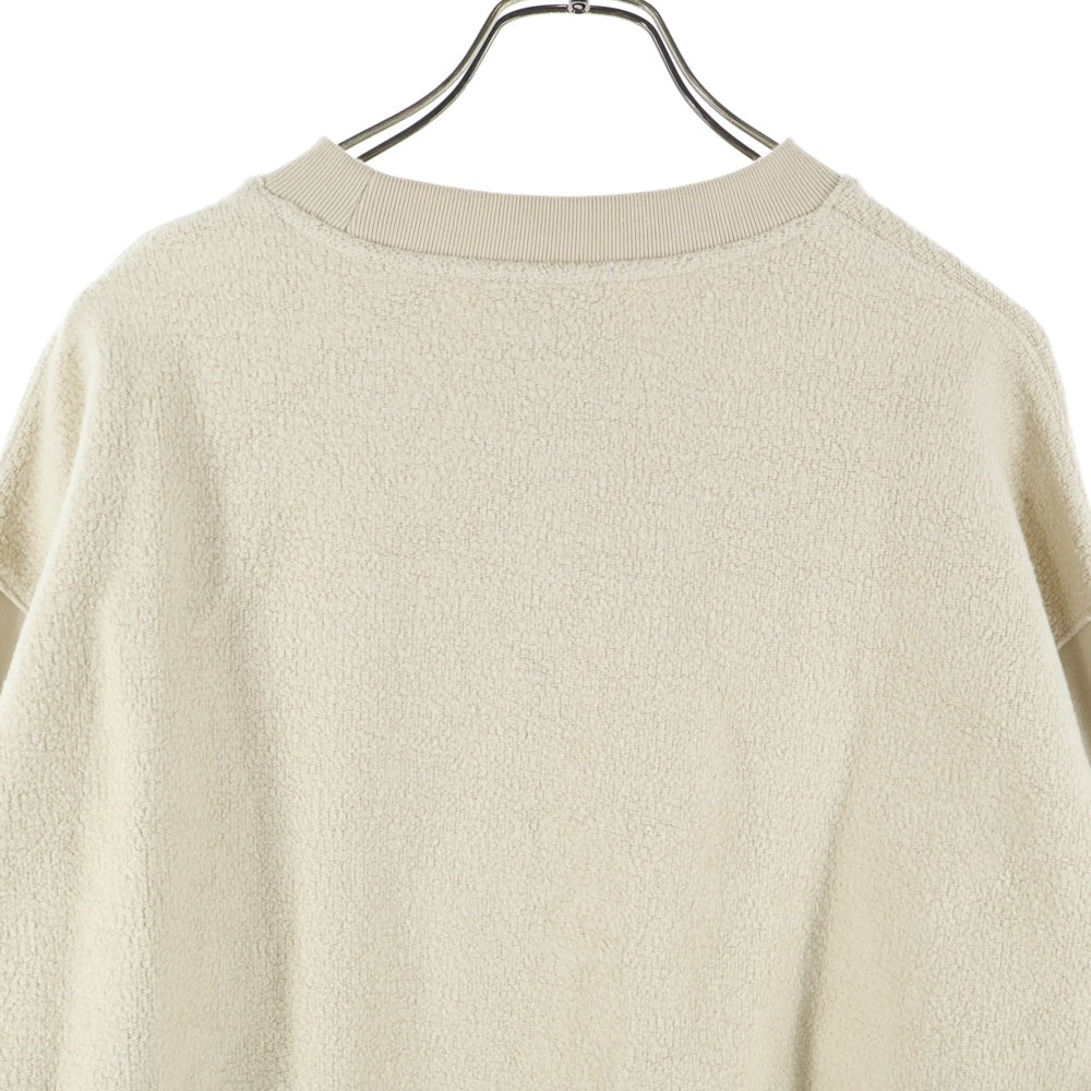 KITH(キス) Reverse Paneled Crewneck リバース クルーネック スウェット トレーナー ベージュ KHM030870