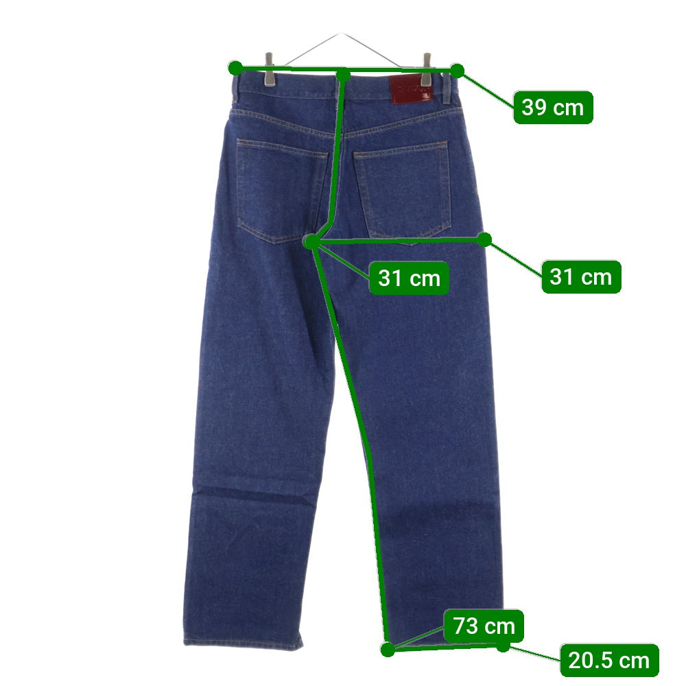 GUCCI(グッチ) 24SS ストレート デニムパンツ インディゴ 792168 XDCYY レディース