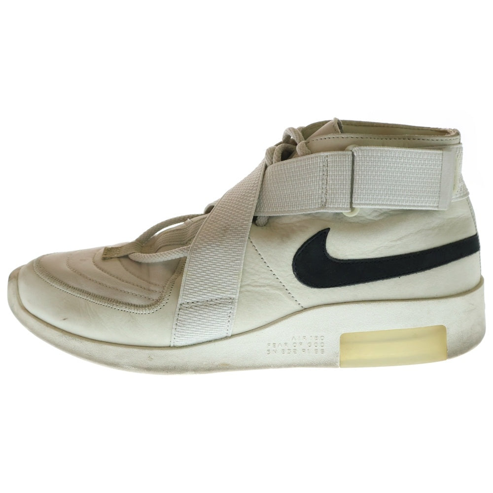 NIKE(ナイキ) ×FEAR OF GOD 1 RAID LIGHT BONE エア フィア オブ ゴッド レイド ライトボーン ハイカットスニーカー ホワイト US12/30cm AT8087-001