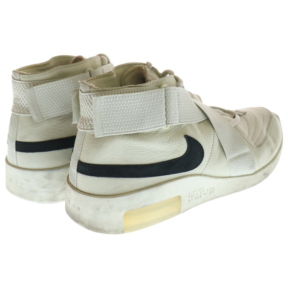 NIKE(ナイキ) ×FEAR OF GOD 1 RAID LIGHT BONE エア フィア オブ ゴッド レイド ライトボーン ハイカットスニーカー ホワイト US12/30cm AT8087-001