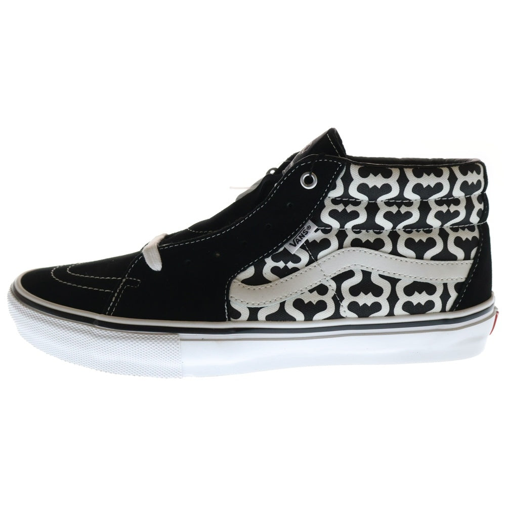 VANS(ヴァンズ) 21SS ×SUPREME MONOGRAM S LOGO SKATE GROSSO MID シュプリーム Sロゴ スケート グロッソ ミッドカットスニーカー US12/30cm VN0A5KS15XH