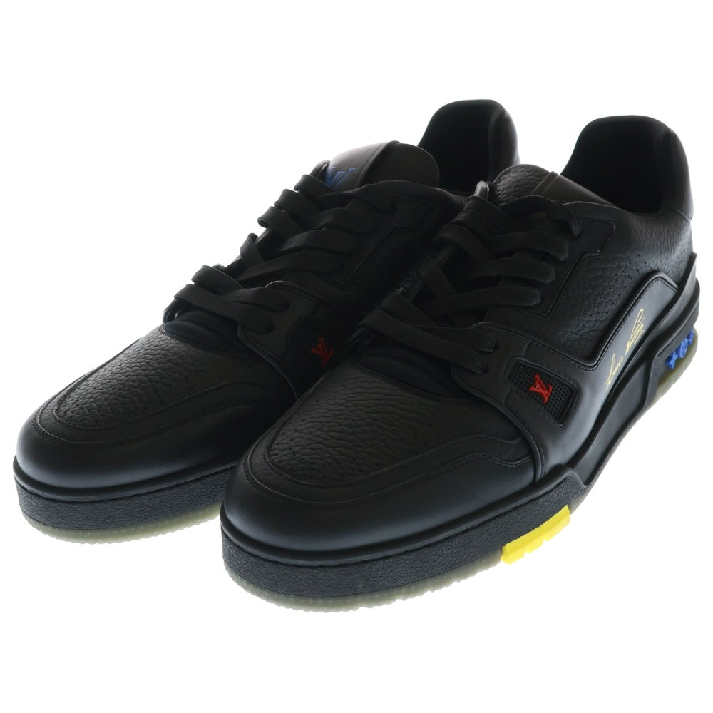 LOUIS VUITTON(ルイヴィトン) LV TRAINER LINE SNEAKER #54 LVトレイナー ライン ローカットスニーカー ブラック 1A8ZQ8