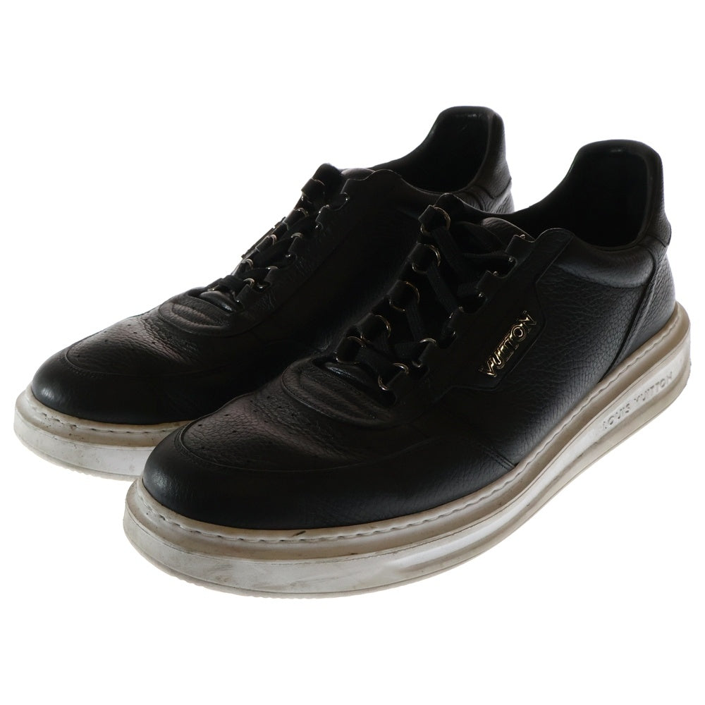 LOUIS VUITTON(ルイヴィトン) LVモノグラム ビバリーヒルズライン レザー ローカットスニーカー ブラック CL0280