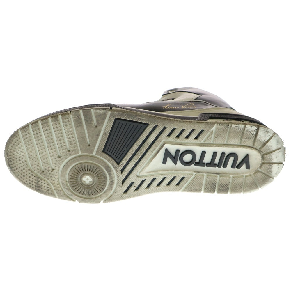 LOUIS VUITTON(ルイヴィトン) LVトレイナーライン レザー ハイカットスニーカー ブラック/ホワイト VL0169