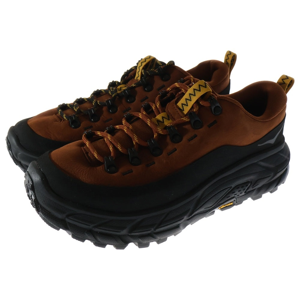 HOKA ONE ONE(ホカオネオネ) TOR SUMMIT トゥー サミット プラットフォーム ローカットスニーカー ブラウン US8.5/26.5cm FS1124G