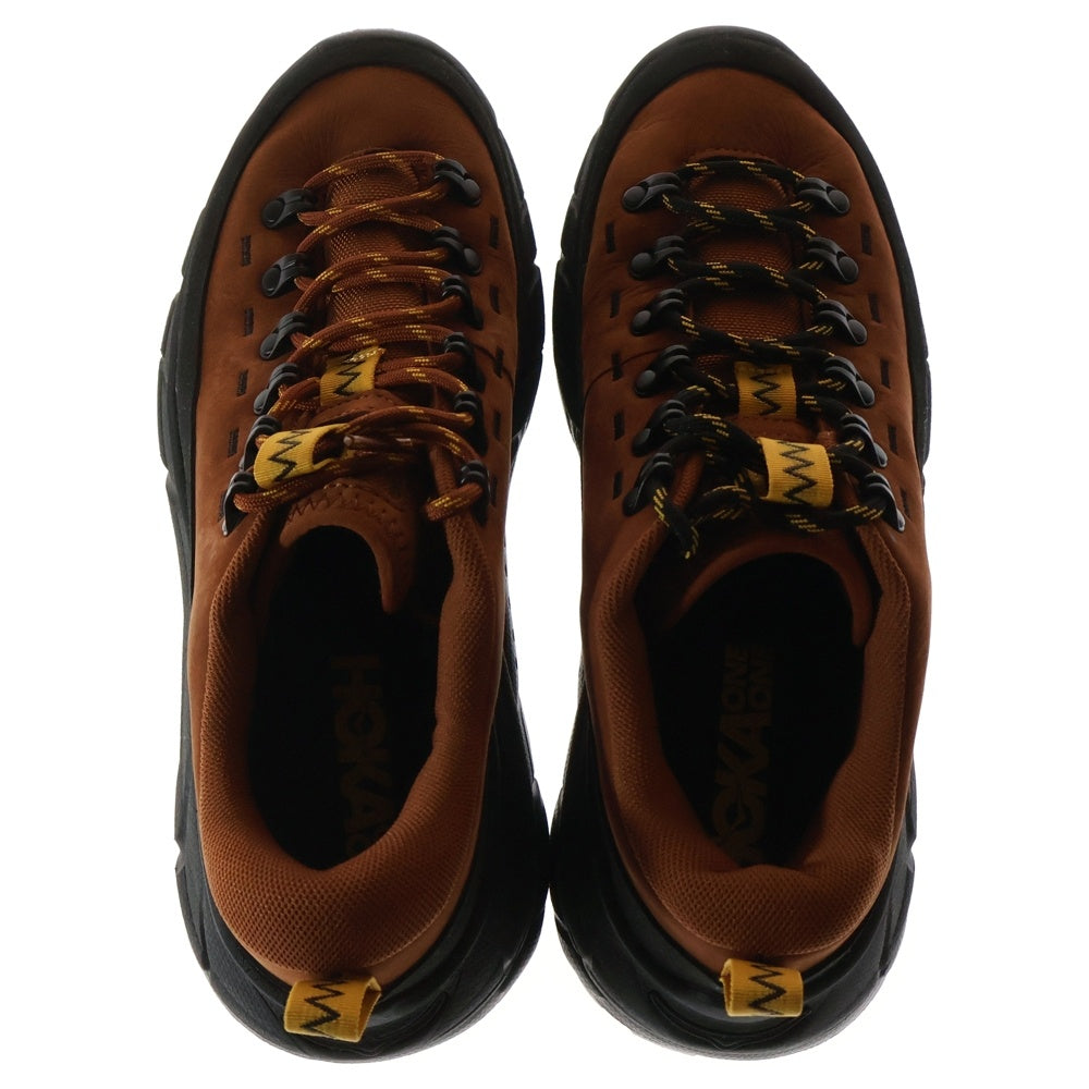 HOKA ONE ONE(ホカオネオネ) TOR SUMMIT トゥー サミット プラットフォーム ローカットスニーカー ブラウン US8.5/26.5cm FS1124G