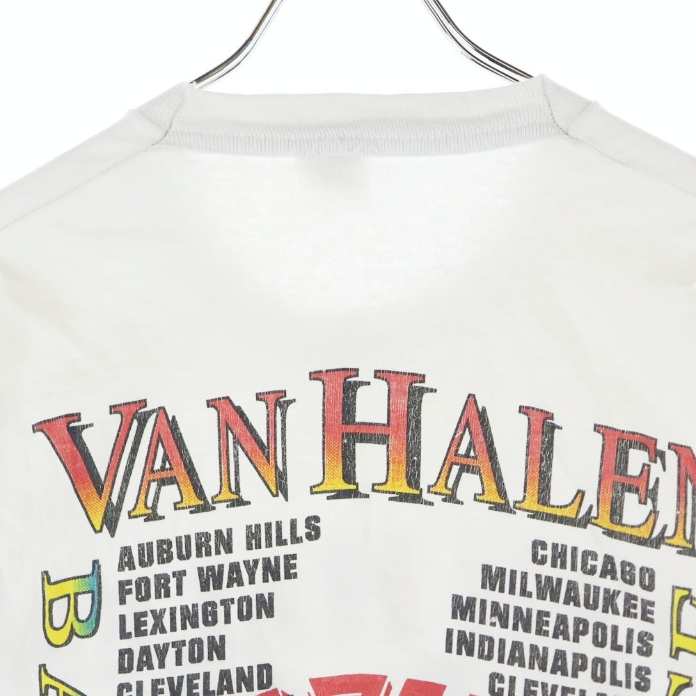 VINTAGE(ヴィンテージ) 95's VAN HALEN BALANCE ヴァンヘーレン Tシャツ 半袖カットソー ヴィンテージTシャツ ホワイト