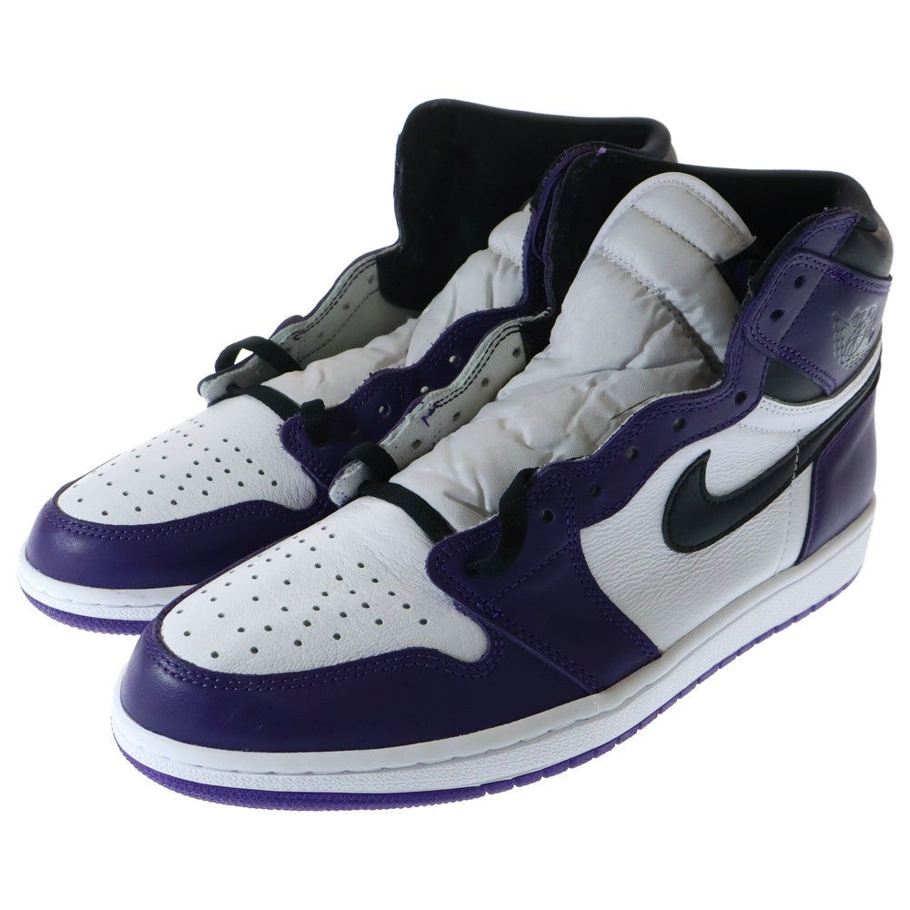 NIKE(ナイキ) AIR JORDAN 1 RETRO HIGH OG COURT PURPLE エア