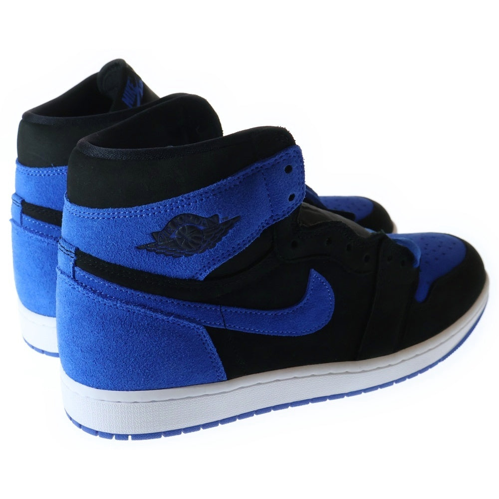 NIKE(ナイキ) AIR JORDAN 1 RETRO HIGH OG ROYAL REIMAGINED エアジョーダン1 レトロ ロイヤル リイマジンド ハイカットスニーカー ブラック/ブルー US11/29cm DZ5485-042