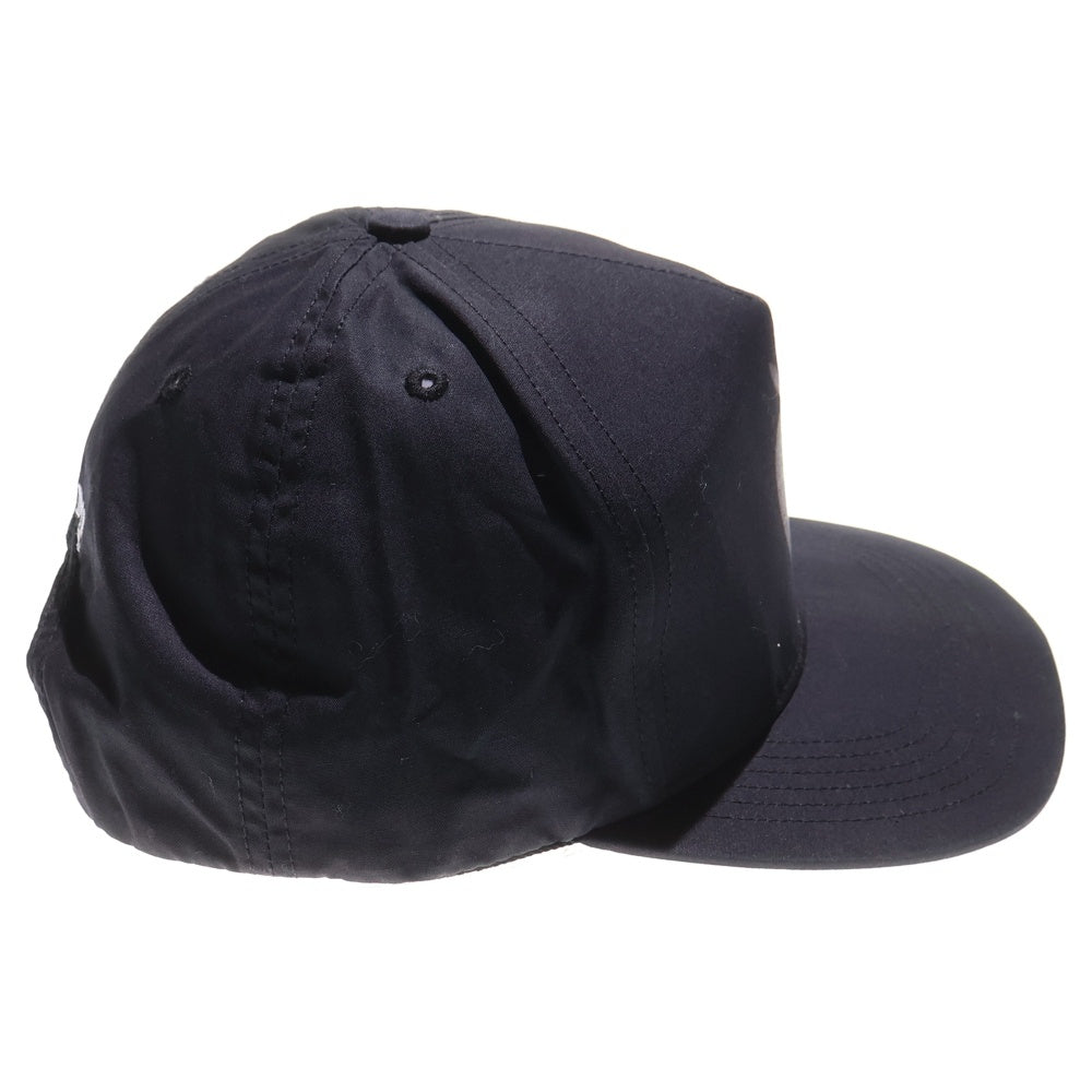 SUPREME(シュプリーム) 19SS Apple 5-Panel アップル プリント 5パネル ロゴ刺繍 キャップ 帽子 ブラック