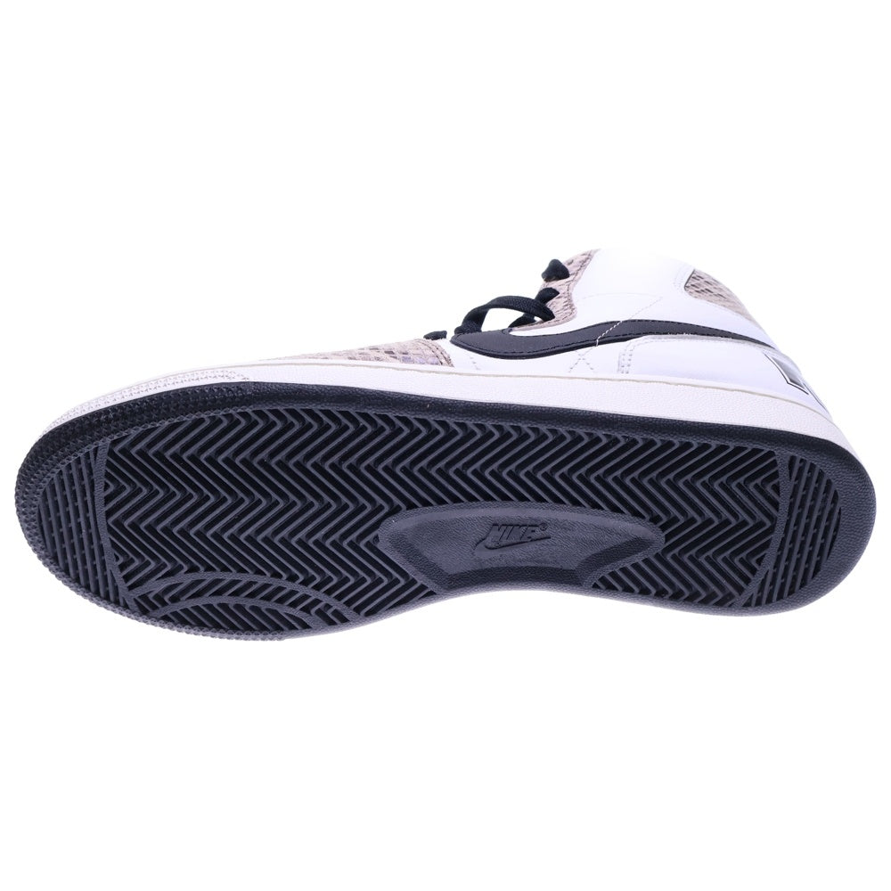 NIKE(ナイキ) TERMINATOR HIGH COCOA SNAKE ターミネーター ココアスネーク 白蛇 ハイカットスニーカー ホワイト/ベージュ US9/27cm FB1318-100