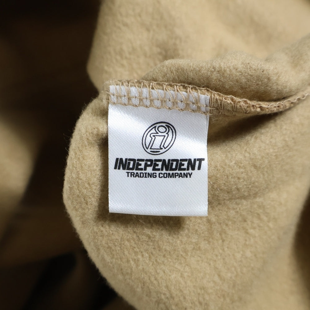 ANTI SOCIAL SOCIAL CLUB(アンチソーシャルソーシャルクラブ) Sand Hoodie ロゴプリント コットンプルオーバーパーカー ベージュ SS4500P