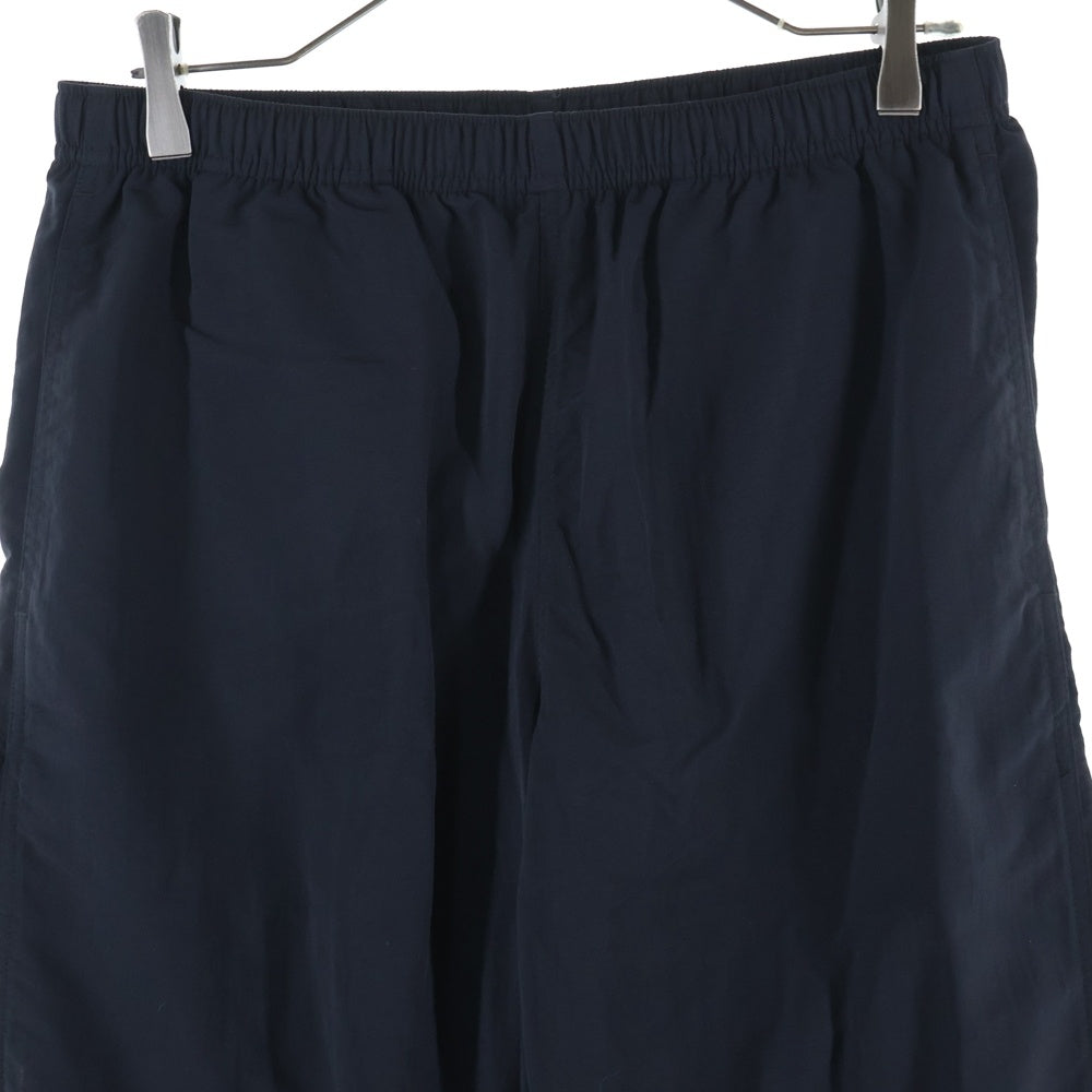 SUPREME(シュプリーム) 21SS Warm Up Pant ロゴプリント ナイロン ウォームアップパンツ ブラック