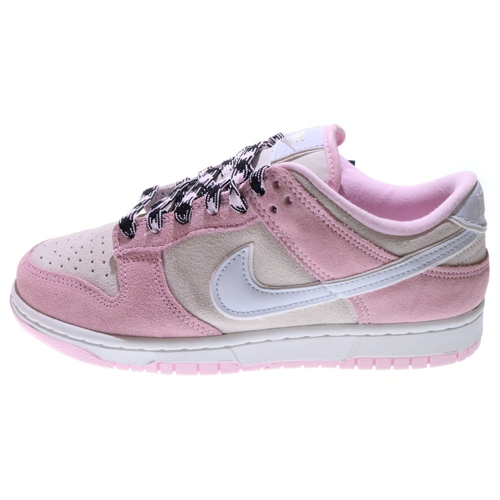 NIKE(ナイキ) WMNS DUNK LOW LX ダンクロー ローカットスニーカー ピンク/ホワイト US8/25cm DV3054-600