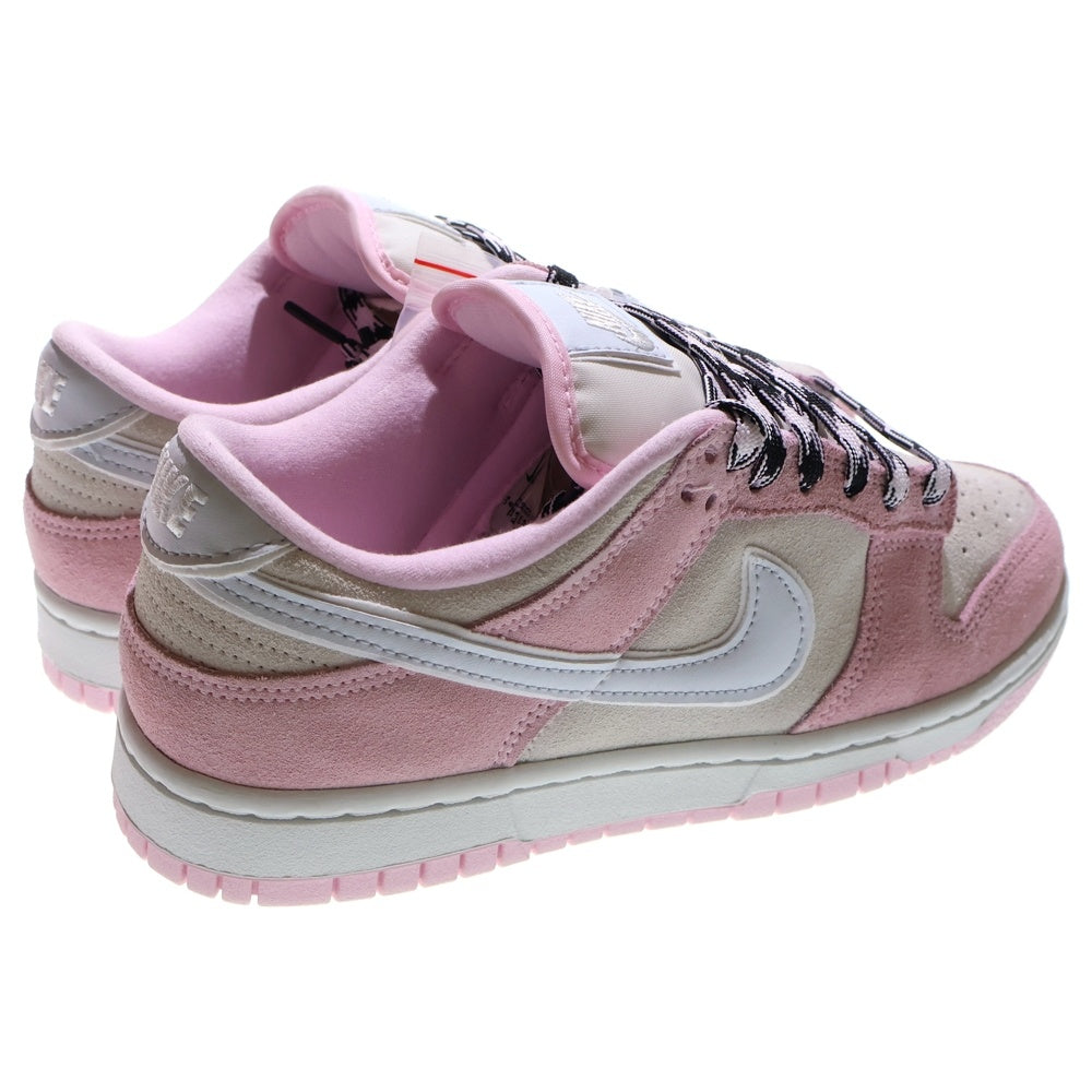 NIKE(ナイキ) WMNS DUNK LOW LX ダンクロー ローカットスニーカー ピンク/ホワイト US8/25cm DV3054-600