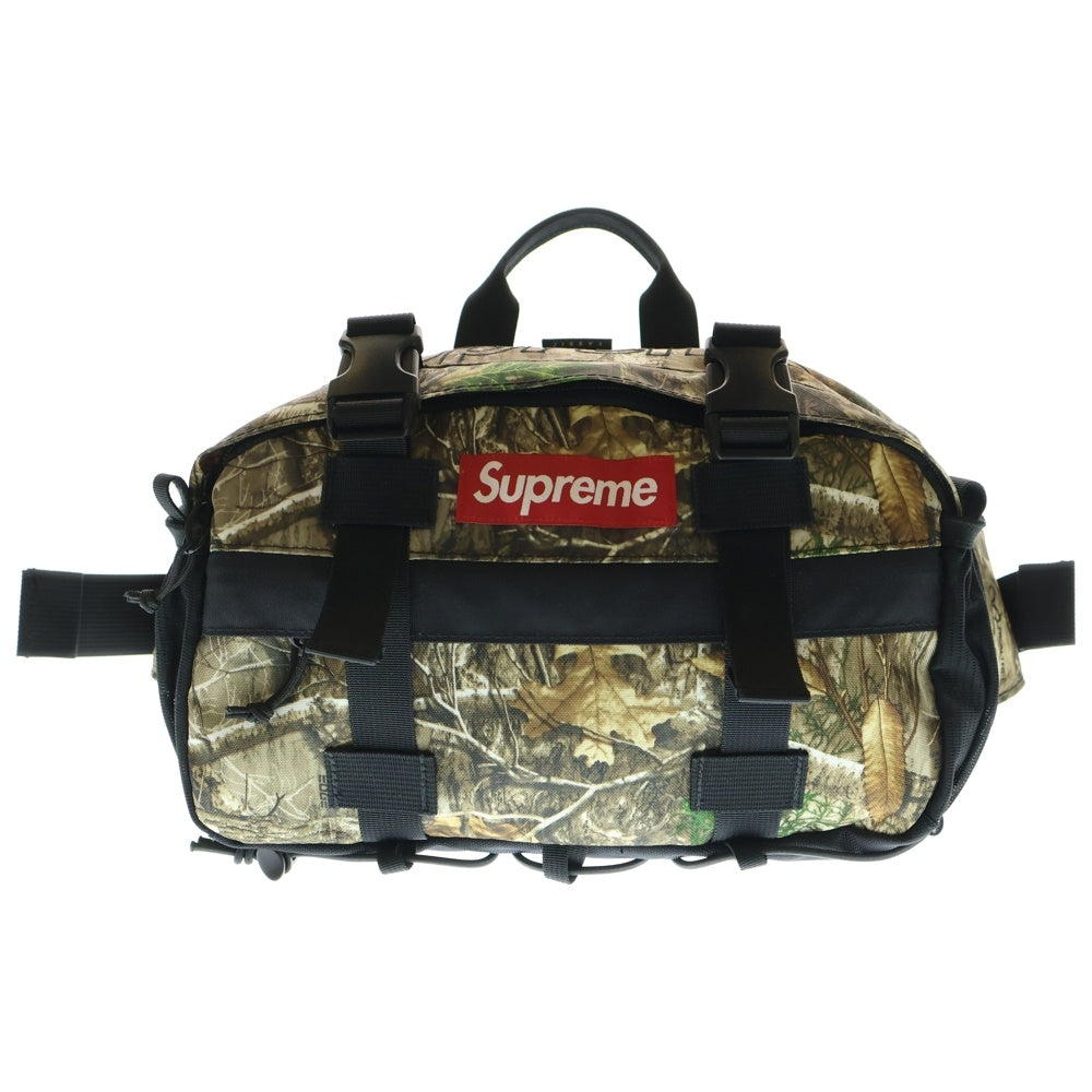 SUPREME(シュプリーム) 19AW Waist Bag Real Tree Camo リアルツリーカモウエストボディーバッグ ブラウン