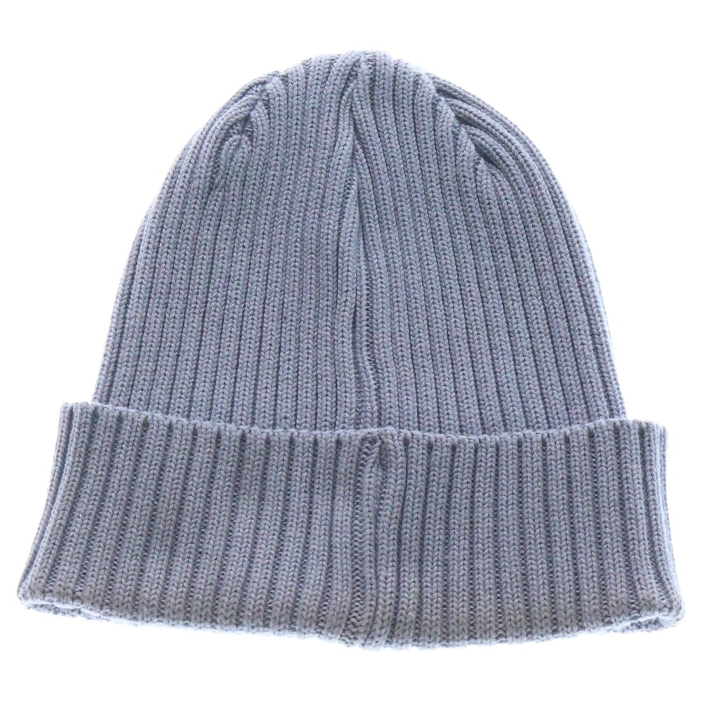 SUPREME(シュプリーム) 18SS Overdyed Ribbed Small Box Logo Beanie オーバーダイド ビーニー スモール ボックスロゴ ビーニー 帽子 ブルー