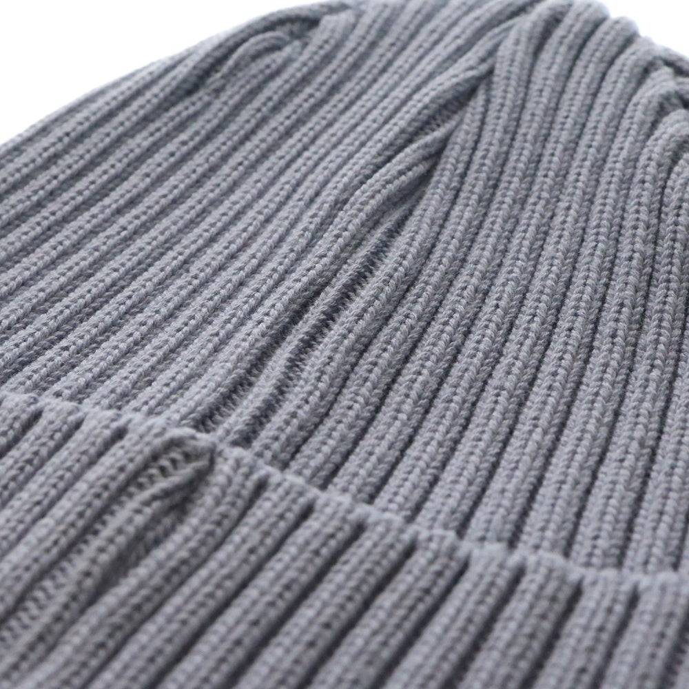 SUPREME(シュプリーム) 18SS Overdyed Ribbed Small Box Logo Beanie オーバーダイド ビーニー スモール ボックスロゴ ビーニー 帽子 ブルー