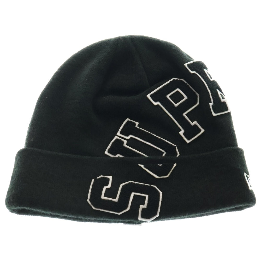 SUPREME(シュプリーム) 20AW ×NEW ERA Big Arc Beanie ニューエラ ビッグ アーチロゴ ビーニー 帽子 ブラック