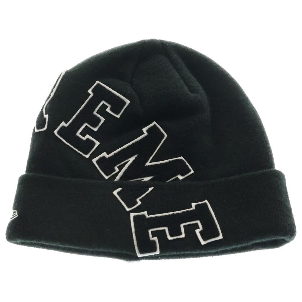 SUPREME(シュプリーム) 20AW ×NEW ERA Big Arc Beanie ニューエラ ビッグ アーチロゴ ビーニー 帽子 ブラック