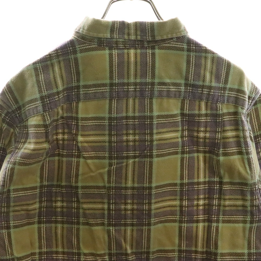 SUPREME(シュプリーム) 20SS Printed Plaid Flannel Shirt ウォッシュ加工 プリントチェック フランネルシャツ マルチ