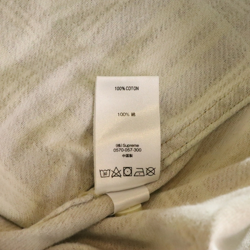 SUPREME(シュプリーム) 20SS Printed Plaid Flannel Shirt ウォッシュ加工 プリントチェック フランネルシャツ マルチ