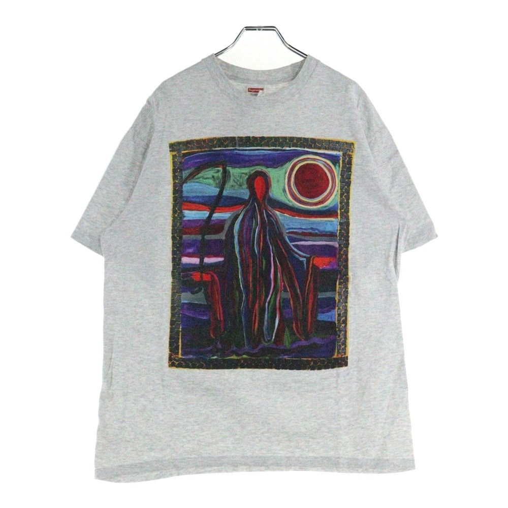 SUPREME(シュプリーム) 19SS Reaper Tee リーパー フロントアートプリント クルーネック半袖Tシャツ カットソー グレー