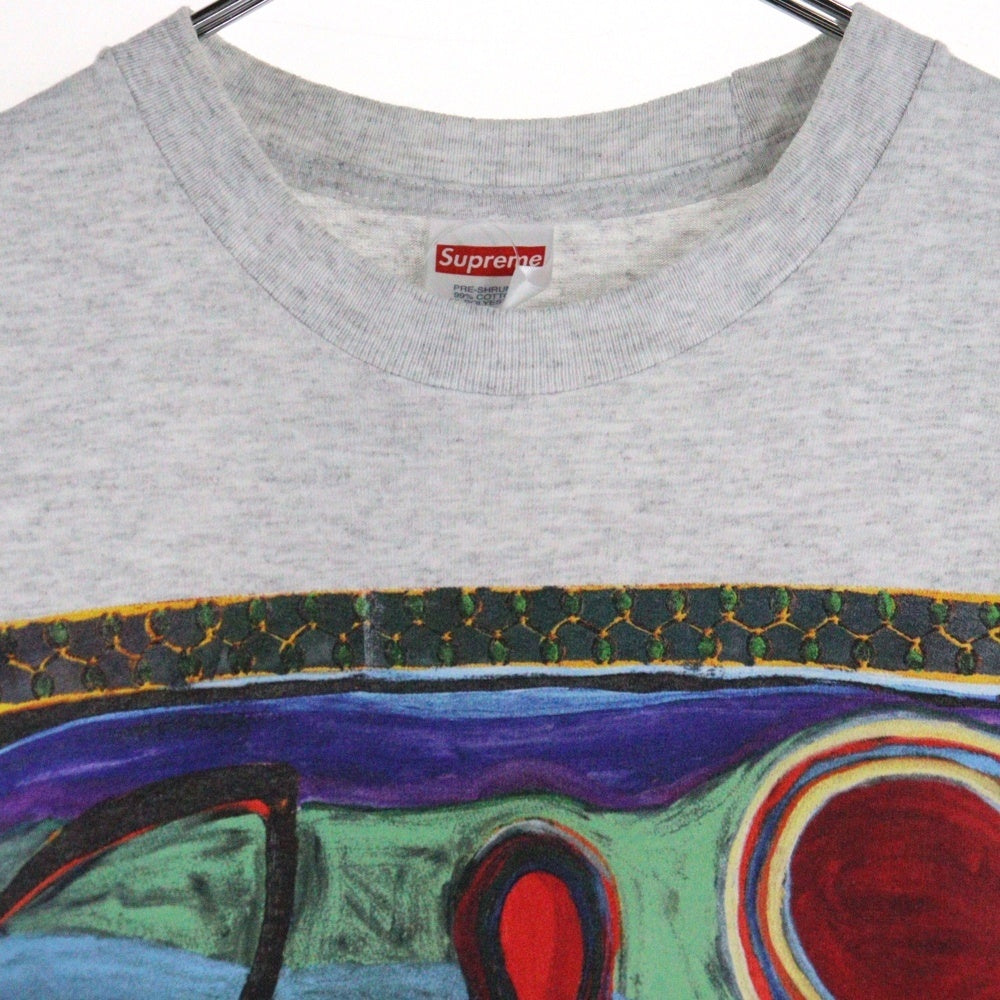 SUPREME(シュプリーム) 19SS Reaper Tee リーパー フロントアートプリント クルーネック半袖Tシャツ カットソー グレー