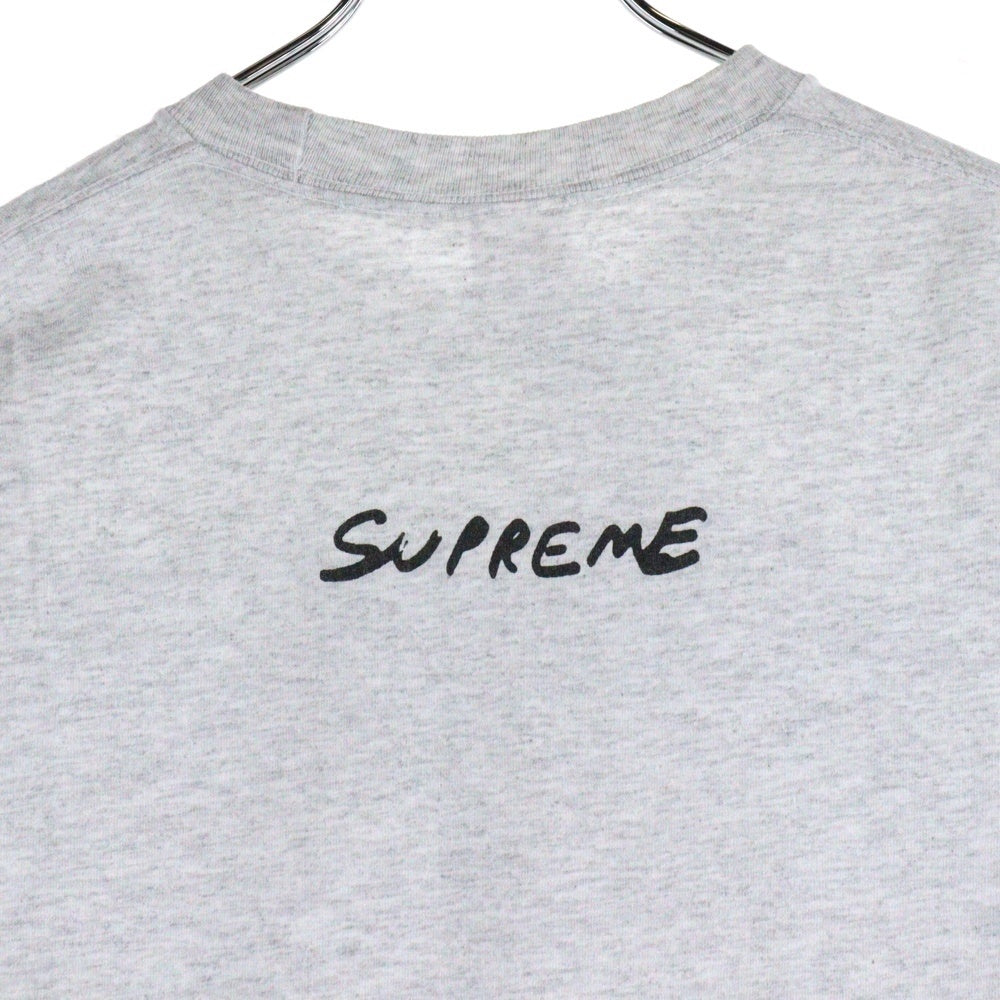 SUPREME(シュプリーム) 19SS Reaper Tee リーパー フロントアートプリント クルーネック半袖Tシャツ カットソー グレー