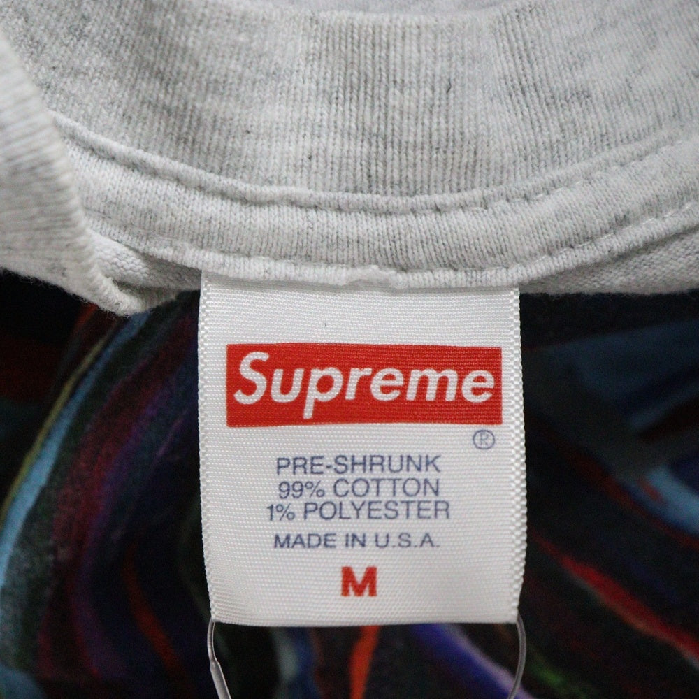 SUPREME(シュプリーム) 19SS Reaper Tee リーパー フロントアートプリント クルーネック半袖Tシャツ カットソー グレー