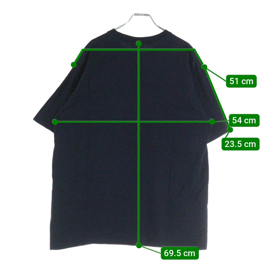 SUPREME(シュプリーム) 22SS Classic Logo Tee クラシック ロゴプリント クルーネック半袖Tシャツ カットソー ネイビー