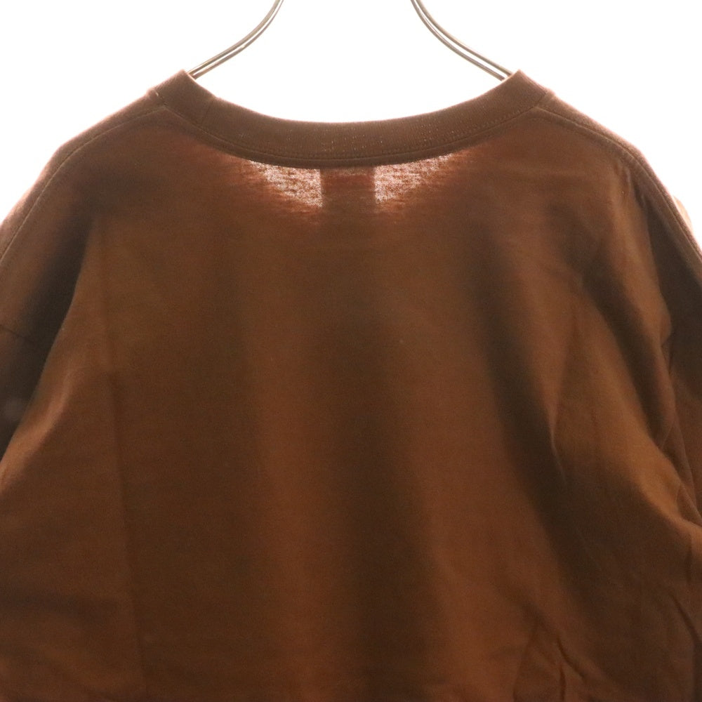 SUPREME(シュプリーム) 21AW Est.1994 Tee イースト1994 ロゴプリント 半袖Tシャツ カットソー ブラウン