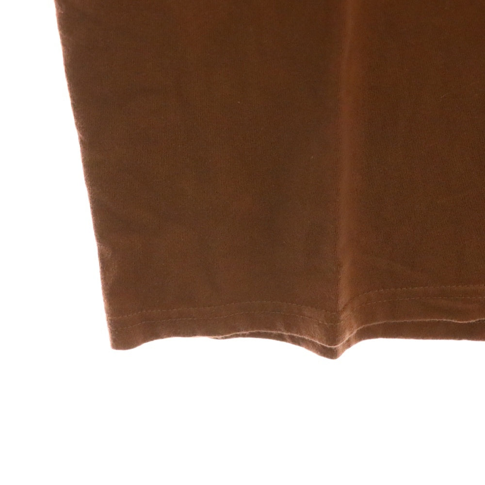 SUPREME(シュプリーム) 21AW Est.1994 Tee イースト1994 ロゴプリント 半袖Tシャツ カットソー ブラウン