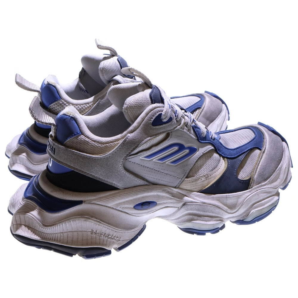 BALENCIAGA(バレンシアガ) 24SS CARGO SNEAKER カーゴ ダメージ加工ボリュームローカットスニーカー ブルー/ホワイト 785754