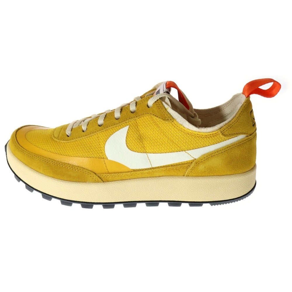 NIKE(ナイキ) ×TOM SACHS WMNS GENERAL PURPOSE SHOE DARK SULFUR トムサックス ジェネラルパーパスシューズ ローカットスニーカー イエロー US10.5/27.5cm DA6672-700