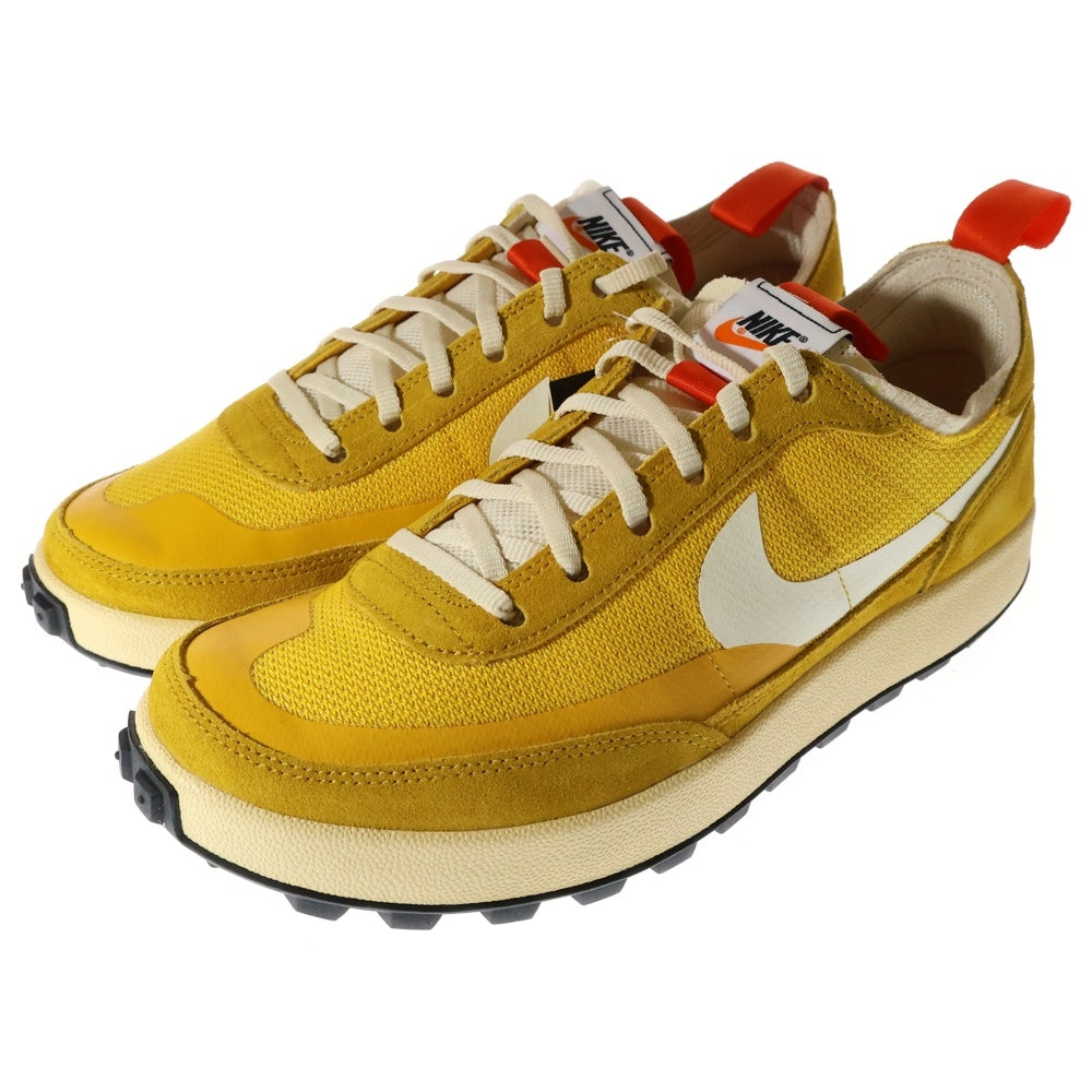 NIKE(ナイキ) ×TOM SACHS WMNS GENERAL PURPOSE SHOE DARK SULFUR トムサックス ジェネラルパーパスシューズ ローカットスニーカー イエロー US10.5/27.5cm DA6672-700