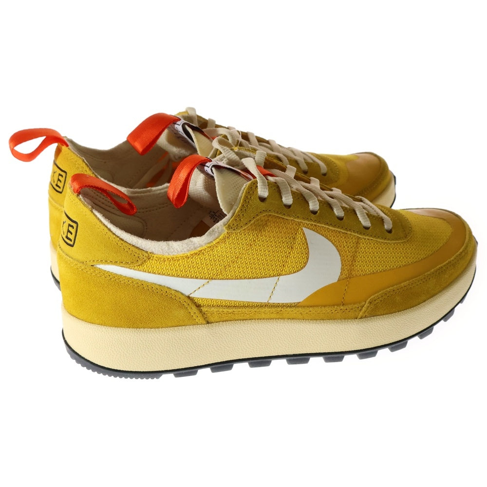 NIKE(ナイキ) ×TOM SACHS WMNS GENERAL PURPOSE SHOE DARK SULFUR トムサックス ジェネラルパーパスシューズ ローカットスニーカー イエロー US10.5/27.5cm DA6672-700