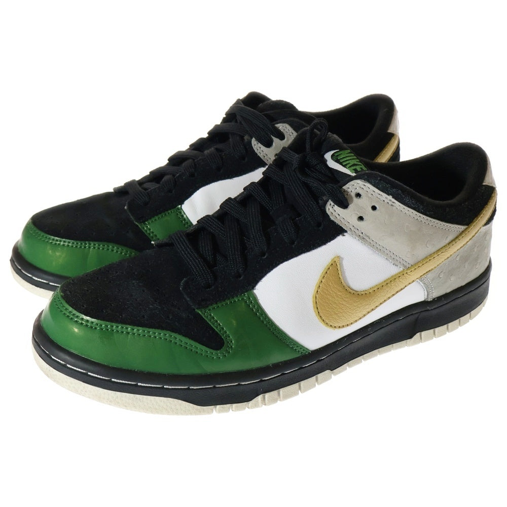 NIKE(ナイキ) ×mita sneakers DUNK LOW JP QS WOLF ミタスニーカーズ 温故知新 ダンク ローカットスニーカー ブラック/グリーン US9/27cm AA4414-001