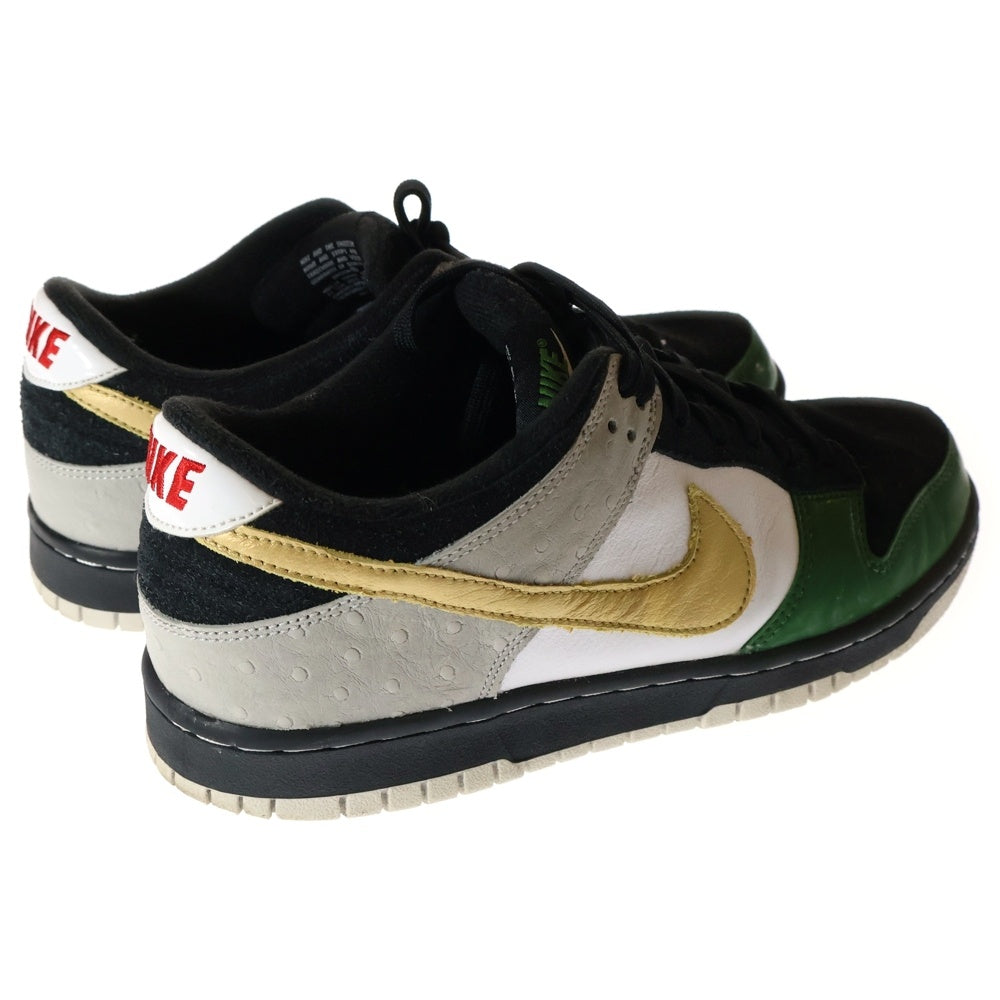 NIKE(ナイキ) ×mita sneakers DUNK LOW JP QS WOLF ミタスニーカーズ 温故知新 ダンク ローカットスニーカー ブラック/グリーン US9/27cm AA4414-001