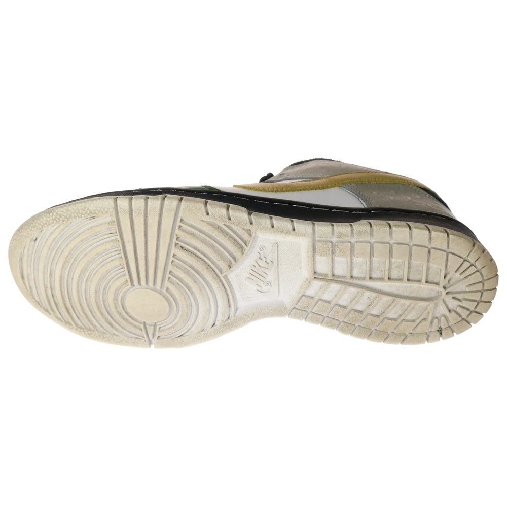 NIKE(ナイキ) ×mita sneakers DUNK LOW JP QS WOLF ミタスニーカーズ 温故知新 ダンク ローカットスニーカー ブラック/グリーン US9/27cm AA4414-001