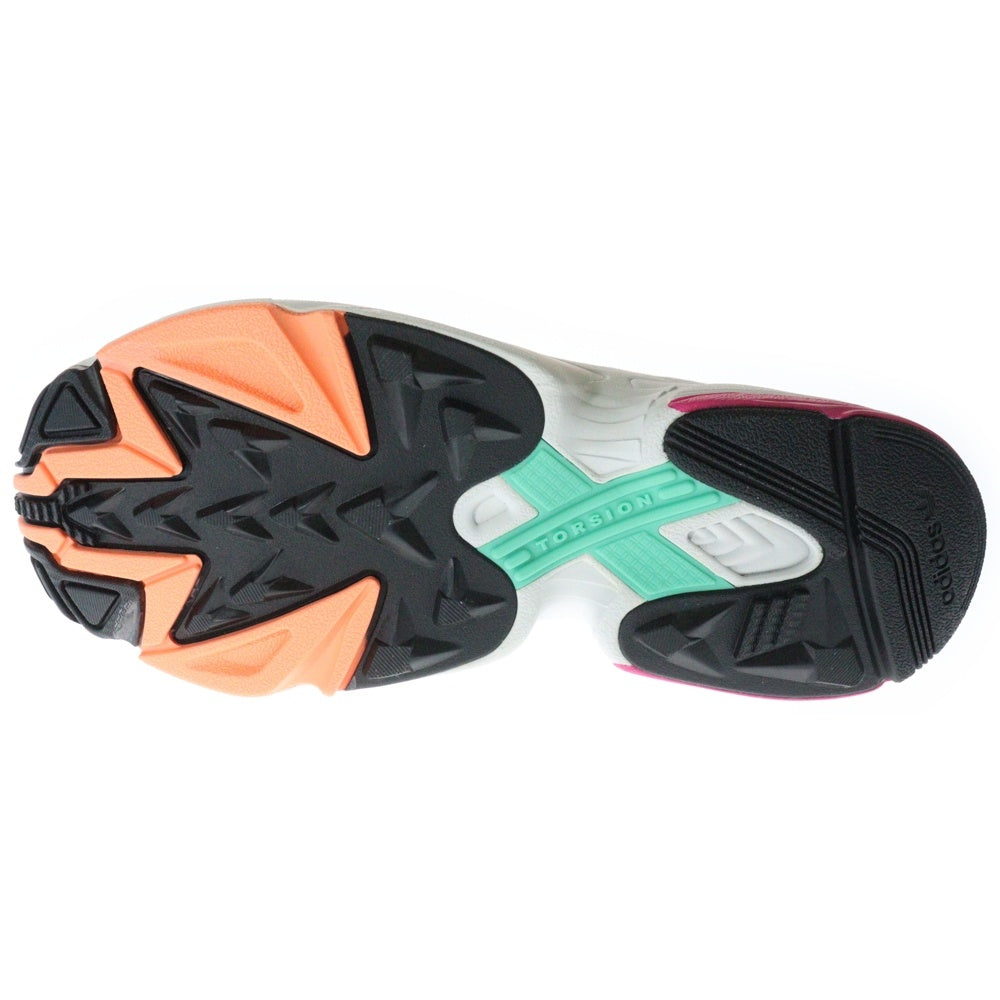 adidas(アディダス) FALCON W ファルコン ローカットスニーカー ブラック/グレー/ピンク US10/27cm BB9173