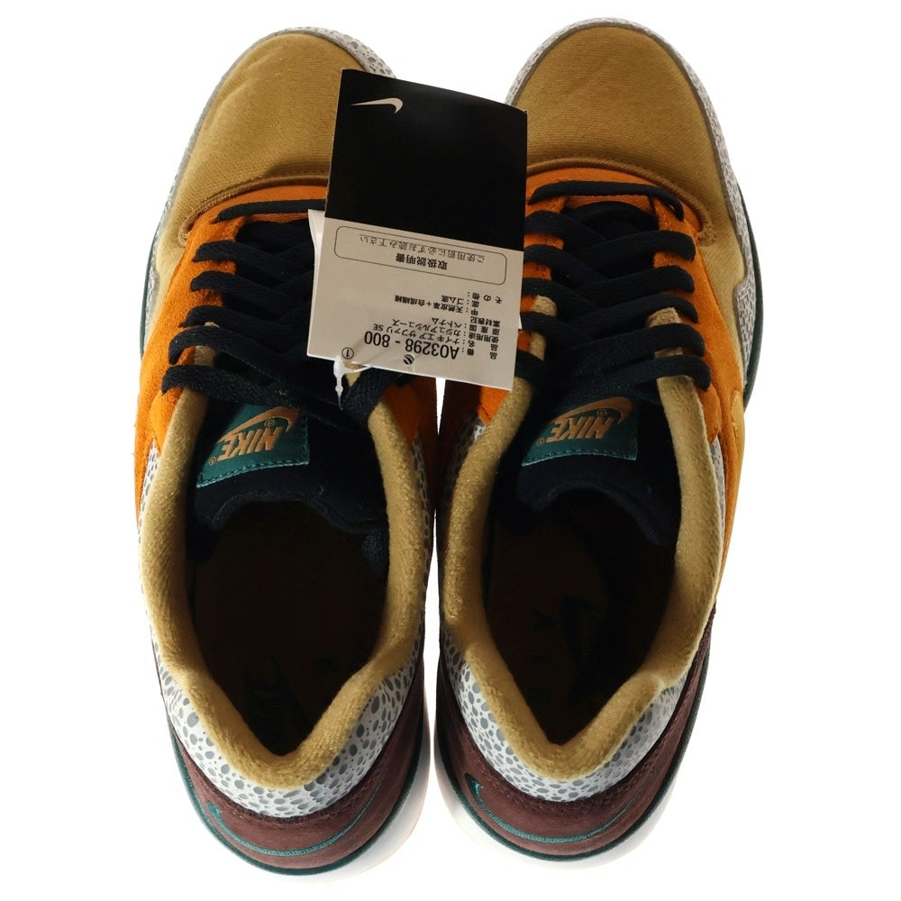 NIKE(ナイキ) ×atoms AIR SAFARI アトモス エアサファリ ローカットスニーカー ブラウン US9/27cm AO3298-800