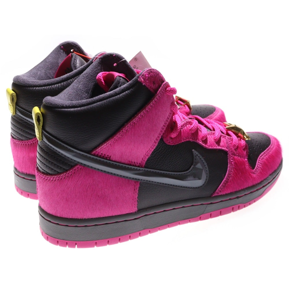 NIKE SB(ナイキエスビー) ×RUN THE JEWELS DUNK HIGH ラン ザ ジュエルズ ダンク ハイカットスニーカー ピンク/ブラック US9/27cm DX4356-600