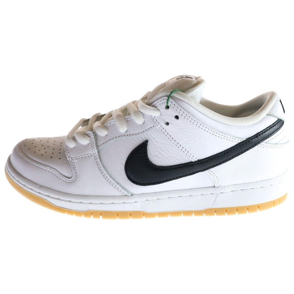 NIKE SB(ナイキエスビー) DUNK LOW ORANGE LABEL WHITE BLACK ダンク オレンジ ラベル ローカットスニーカー ホワイト/ブラック US9/27cm CD2563-101