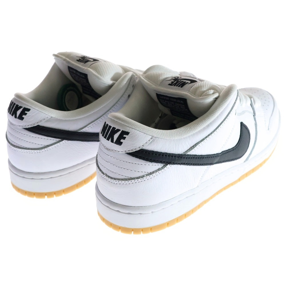 NIKE SB(ナイキエスビー) DUNK LOW ORANGE LABEL WHITE BLACK ダンク オレンジ ラベル ローカットスニーカー ホワイト/ブラック US9/27cm CD2563-101