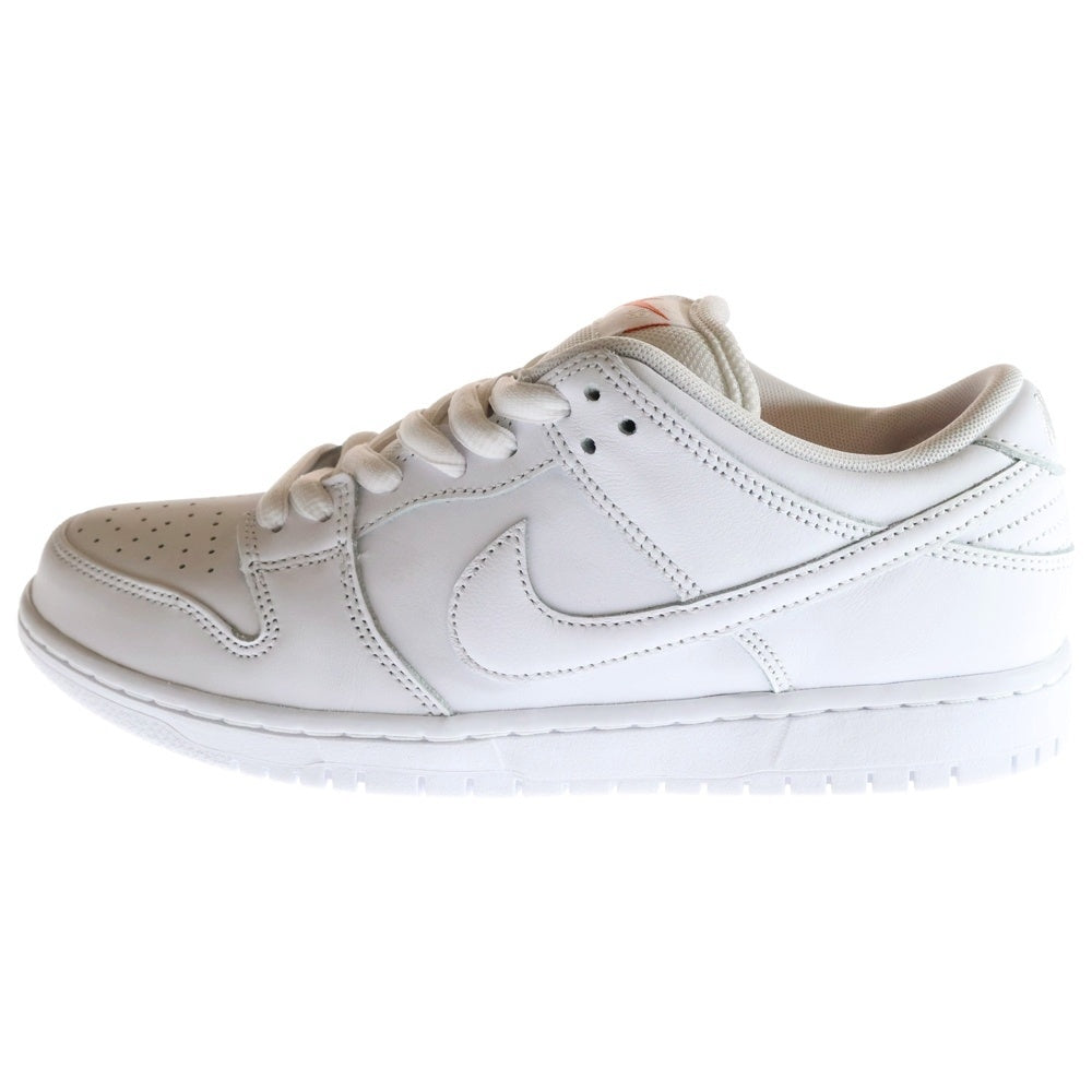 NIKE SB(ナイキエスビー) DUNK LOW PRO ISO TRIPLE WHITE ダンクロー プロ ローカットスニーカー トリプルホワイト US9.5/27.5cm FJ1674-100