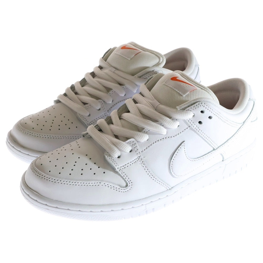 NIKE SB(ナイキエスビー) DUNK LOW PRO ISO TRIPLE WHITE ダンクロー プロ ローカットスニーカー トリプルホワイト US9.5/27.5cm FJ1674-100