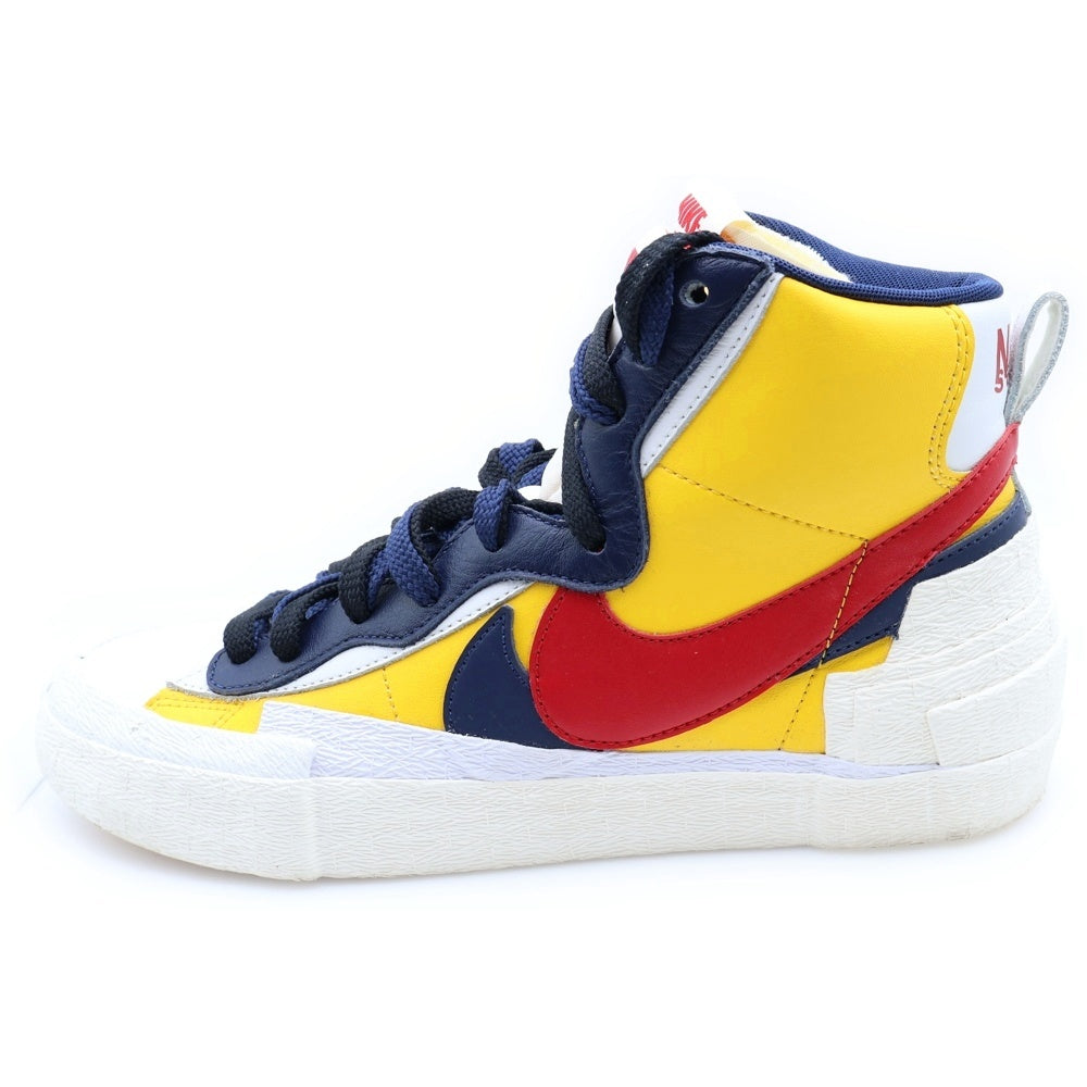 NIKE(ナイキ) ×sacai BLAZER MID サカイ ブレーザー ミッドカットスニーカー イエロー US9/27 cm BV0072-700