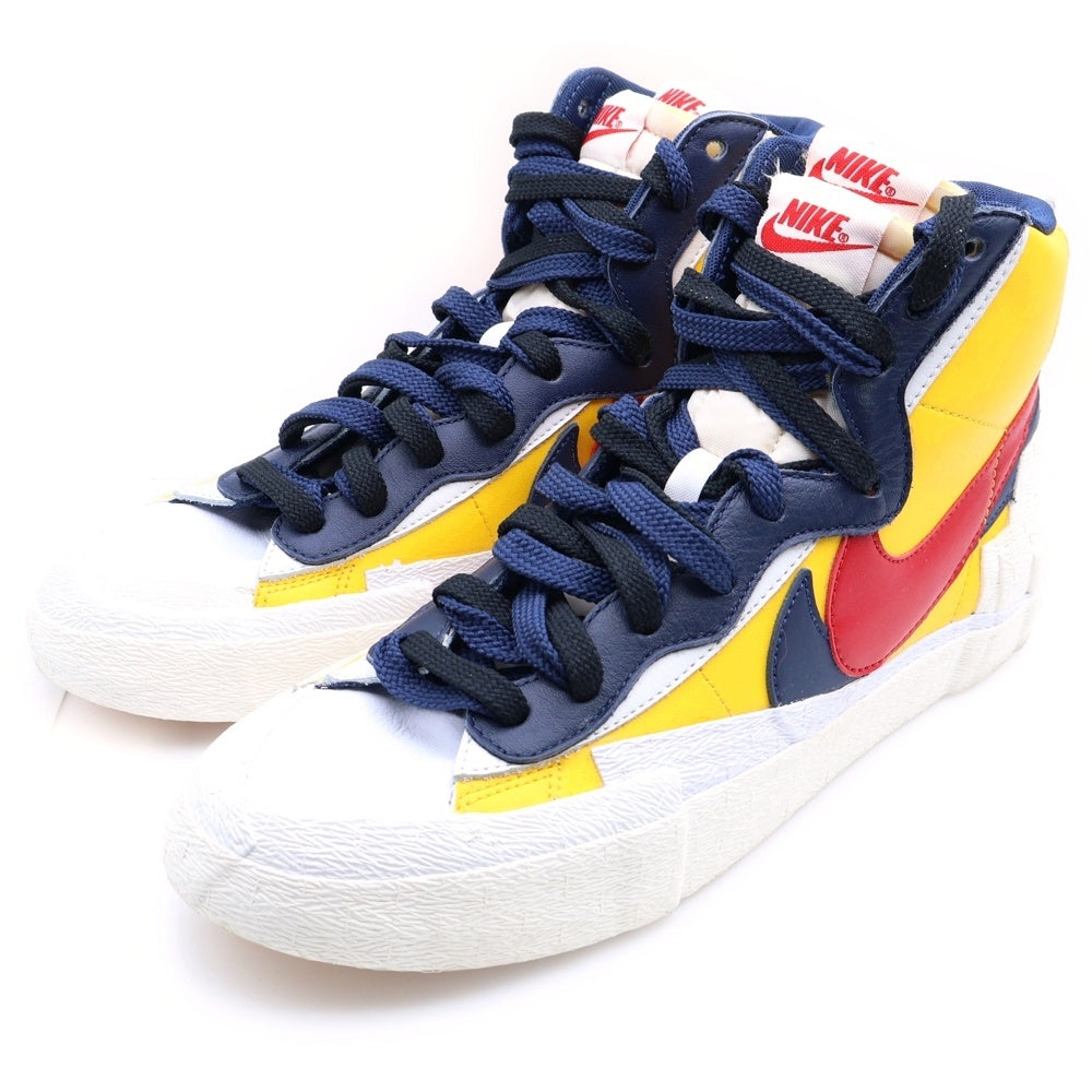 NIKE(ナイキ) ×sacai BLAZER MID サカイ ブレーザー ミッドカットスニーカー イエロー US9/27 cm BV0072-700
