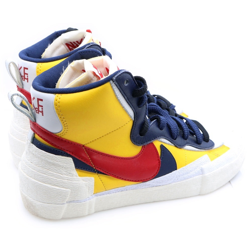 NIKE(ナイキ) ×sacai BLAZER MID サカイ ブレーザー ミッドカットスニーカー イエロー US9/27 cm BV0072-700
